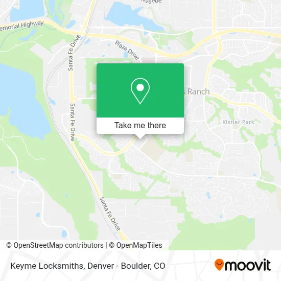 Keyme Locksmiths map
