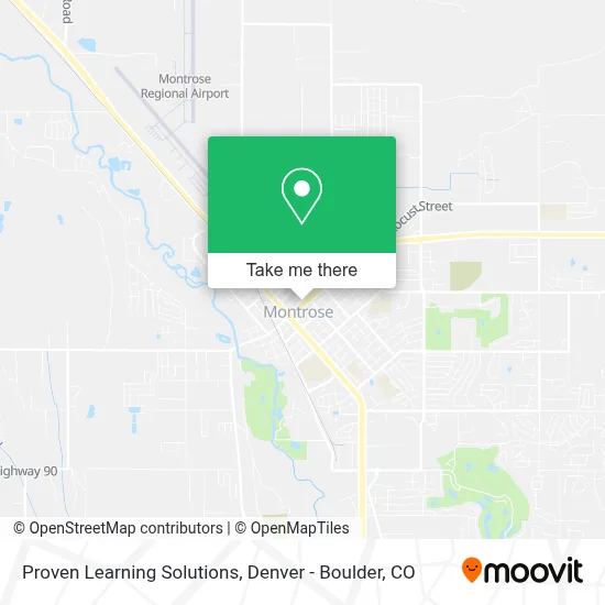 Proven Learning Solutions map