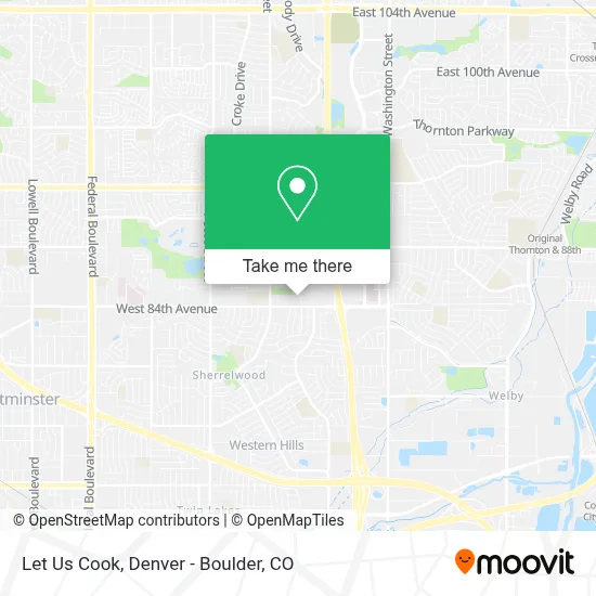 Let Us Cook map