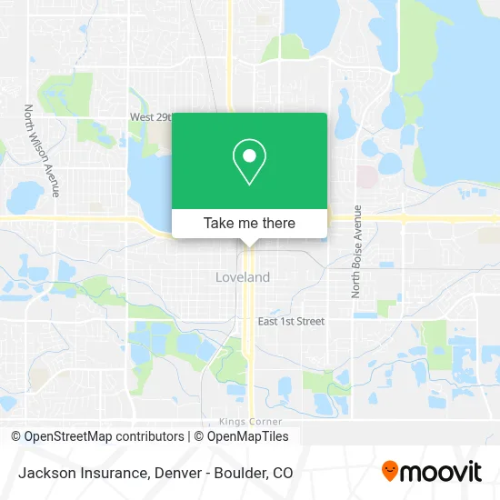Jackson Insurance map