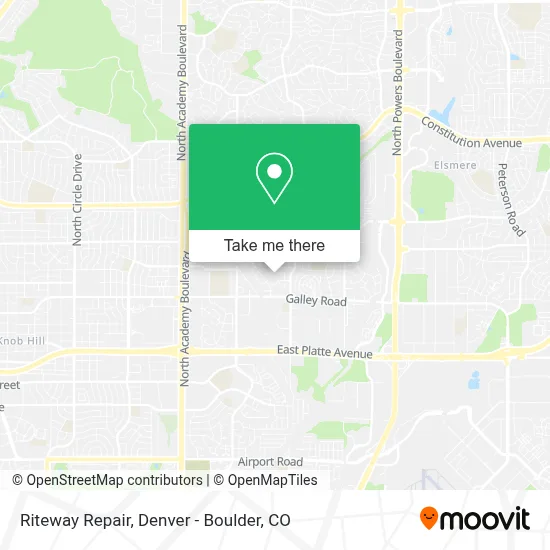 Riteway Repair map