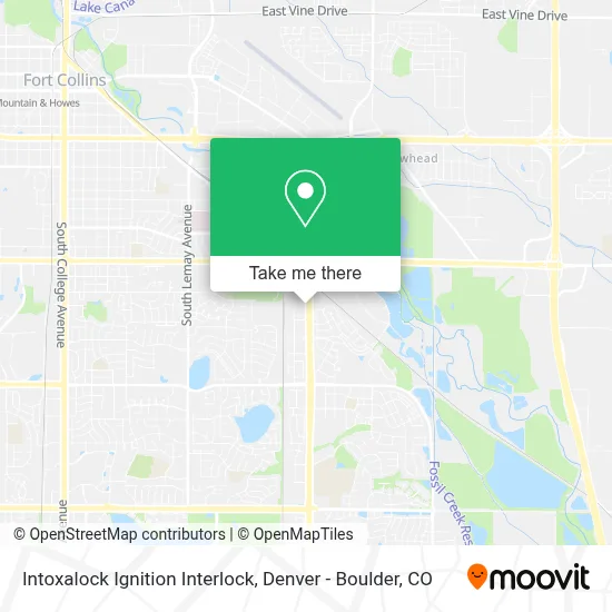 Intoxalock Ignition Interlock map