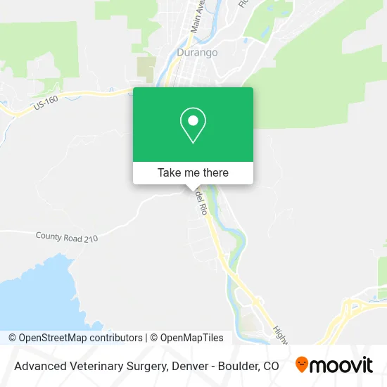 Advanced Veterinary Surgery map