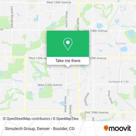 Simutech Group map