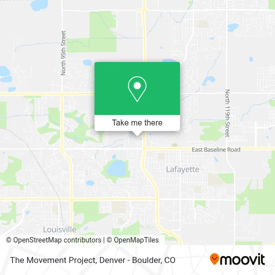 The Movement Project map