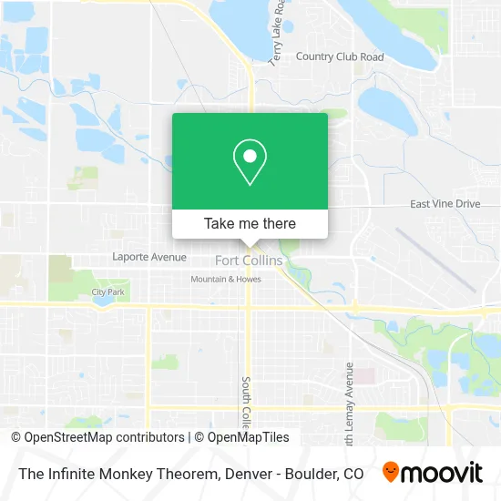 The Infinite Monkey Theorem map