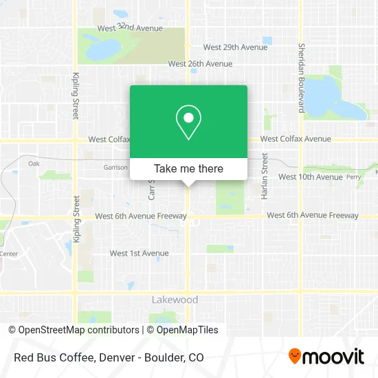 Red Bus Coffee map