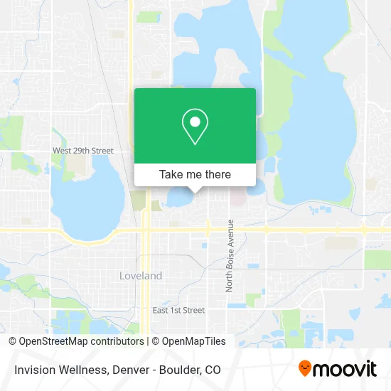 Invision Wellness map