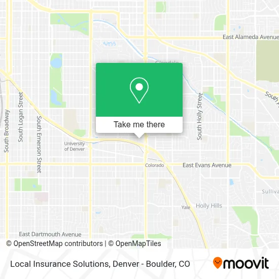 Local Insurance Solutions map