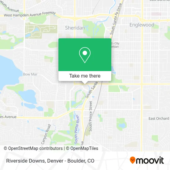 Riverside Downs map