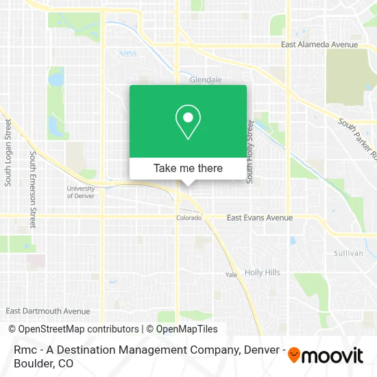 Rmc - A Destination Management Company map