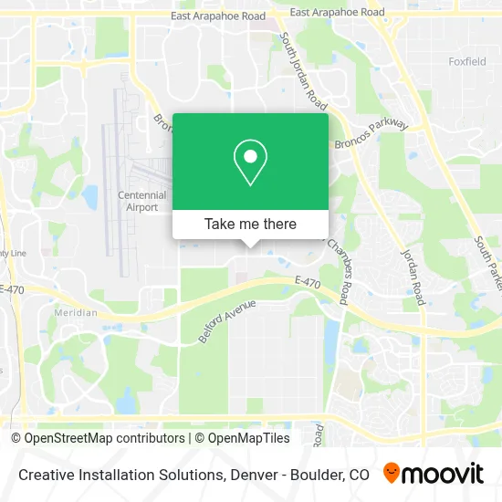 Creative Installation Solutions map
