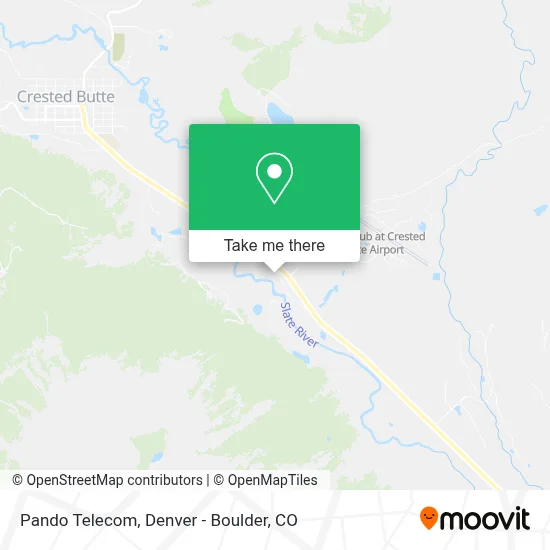 Pando Telecom map
