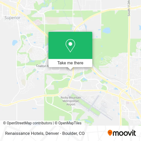 Renaissance Hotels map