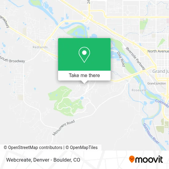 Webcreate map