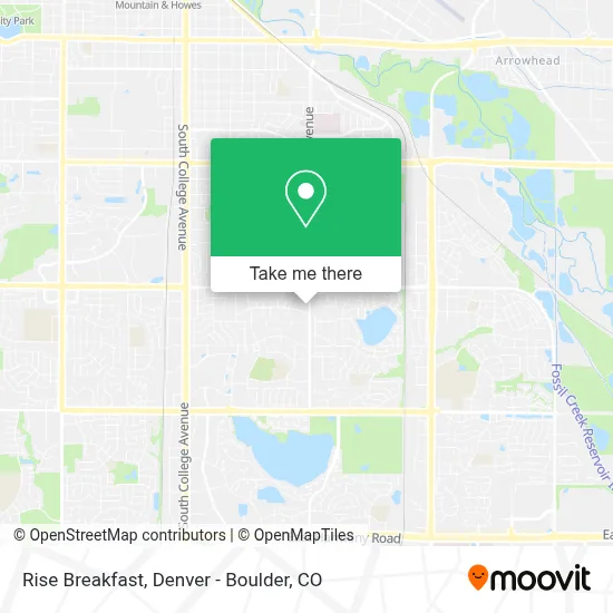 Rise Breakfast map