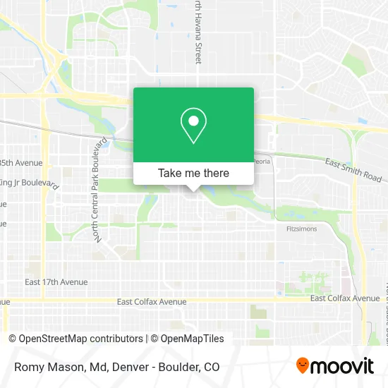 Romy Mason, Md map
