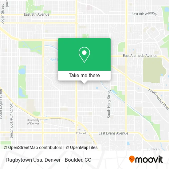 Rugbytown Usa map