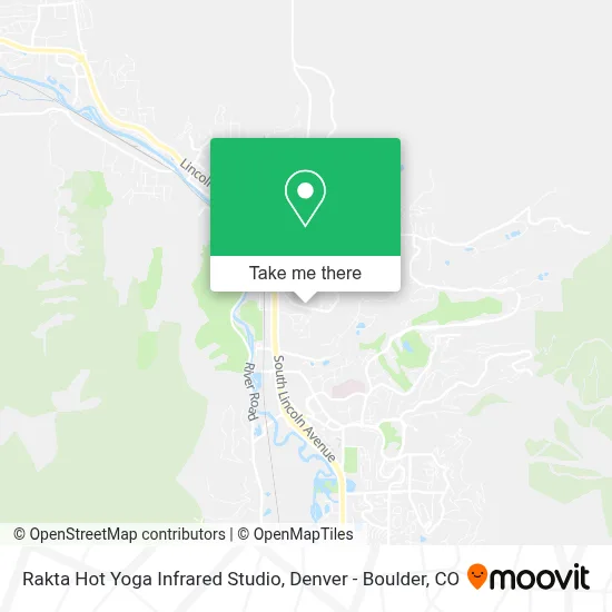 Rakta Hot Yoga Infrared Studio map