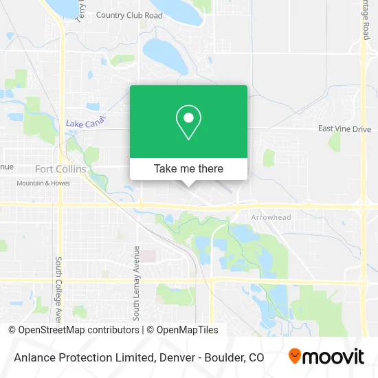 Anlance Protection Limited map