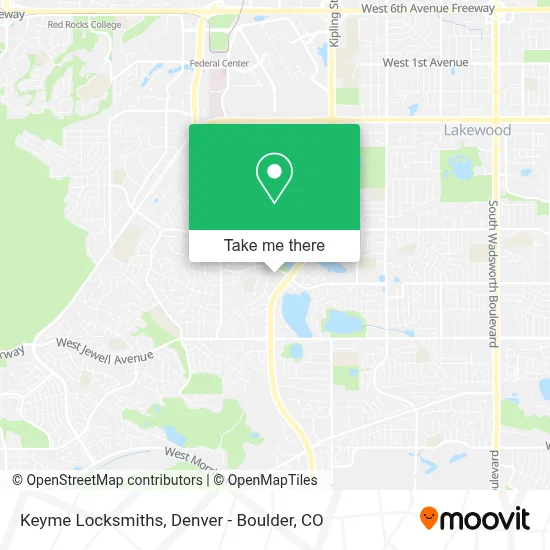Keyme Locksmiths map