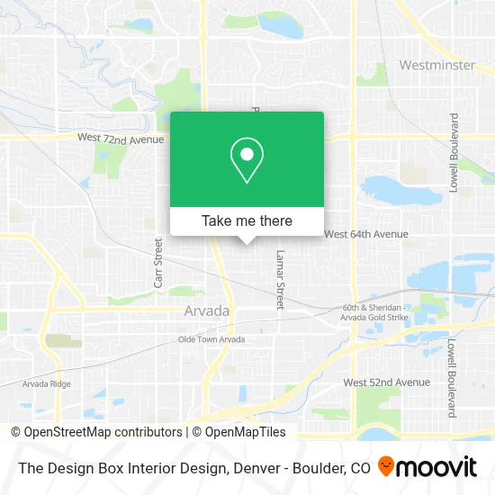 The Design Box Interior Design map