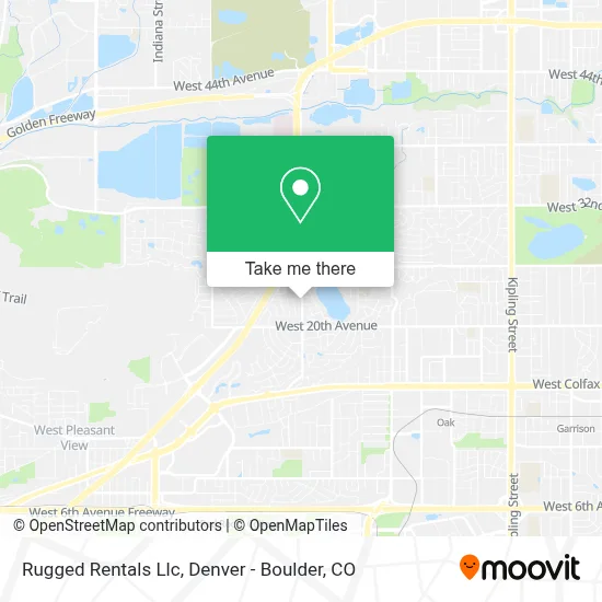 Rugged Rentals Llc map