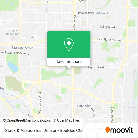 Stack & Associates map