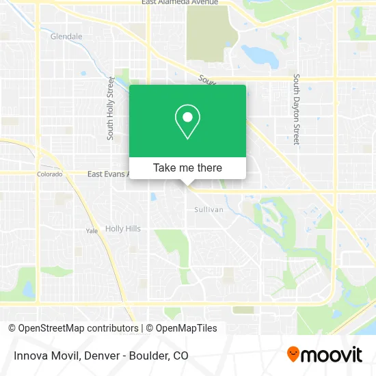 Innova Movil map