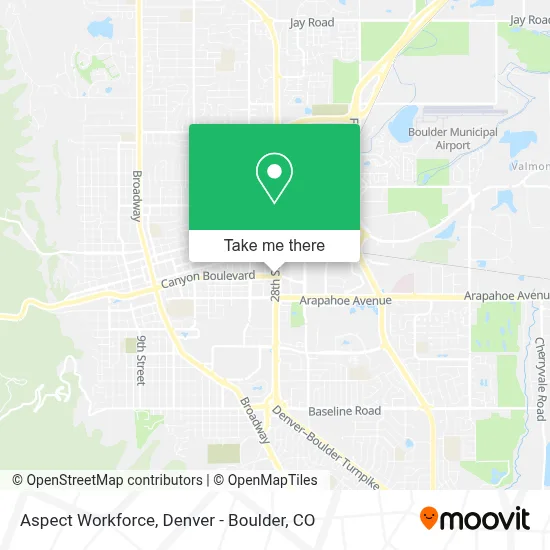 Aspect Workforce map