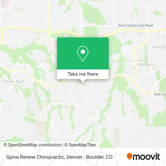 Spine Renew Chiropractic map