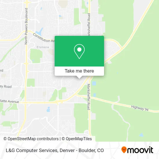 L&G Computer Services map