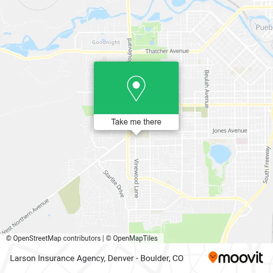 Larson Insurance Agency map