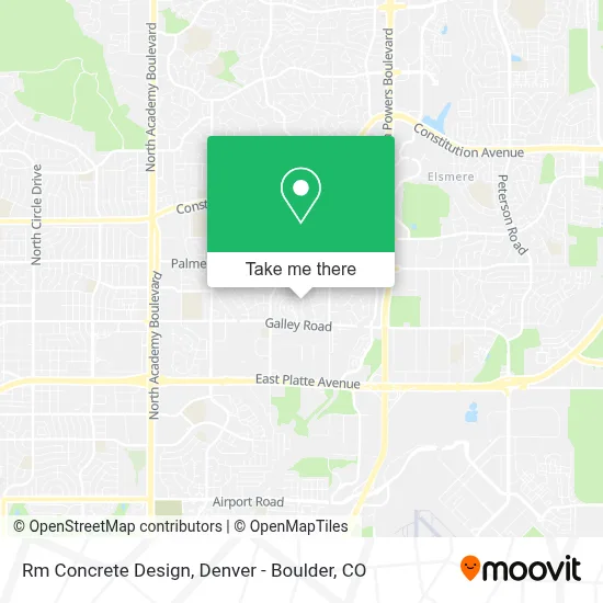 Rm Concrete Design map