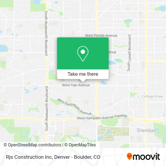 Rjs Construction Inc map