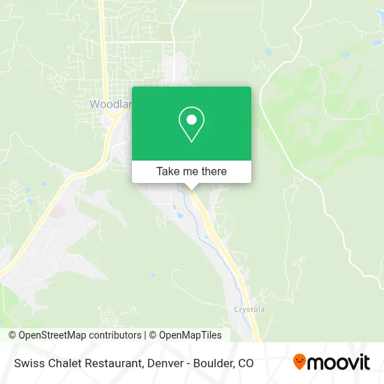 Swiss Chalet Restaurant map
