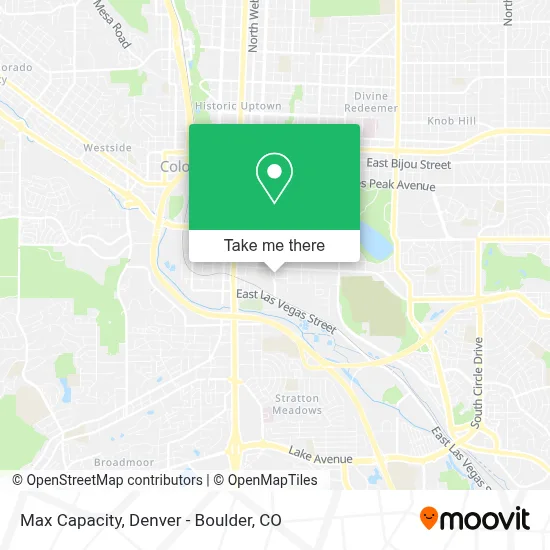 Max Capacity map