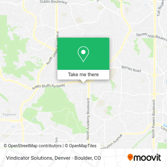 Vindicator Solutions map
