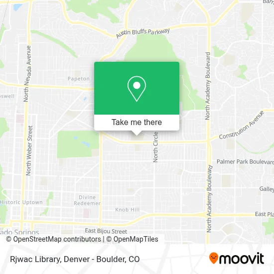 Rjwac Library map