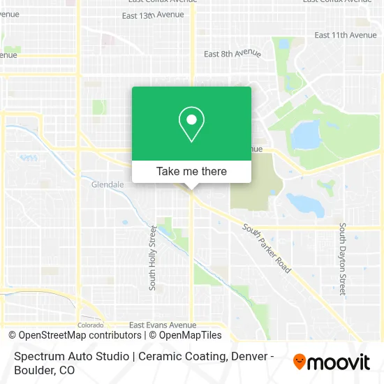 Spectrum Auto Studio | Ceramic Coating map
