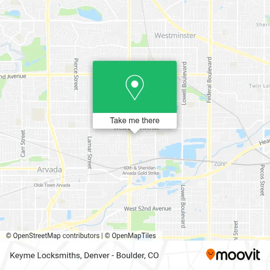 Keyme Locksmiths map
