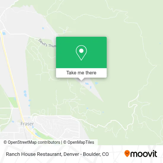 Ranch House Restaurant map