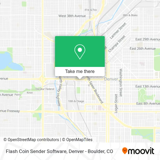 Flash Coin Sender Software map