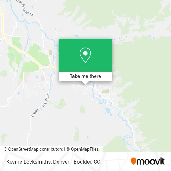 Keyme Locksmiths map