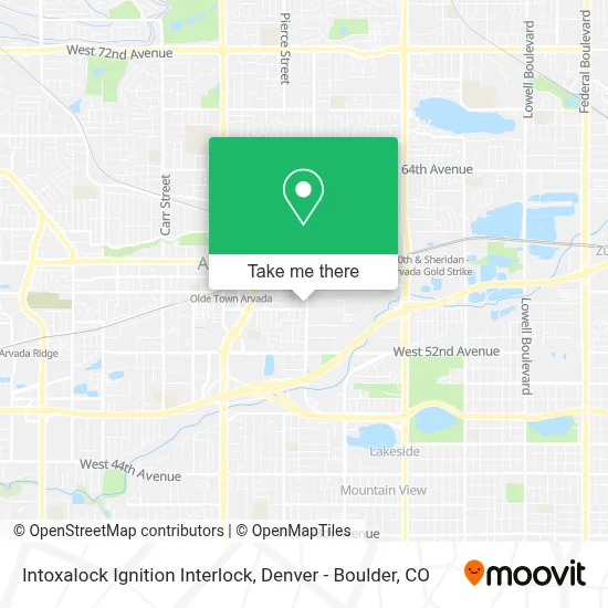 Intoxalock Ignition Interlock map