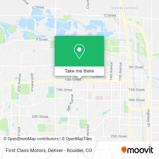 First Class Motors map