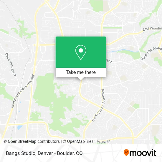 Bangs Studio map