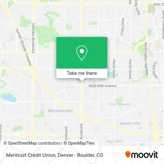 Meritrust Credit Union map
