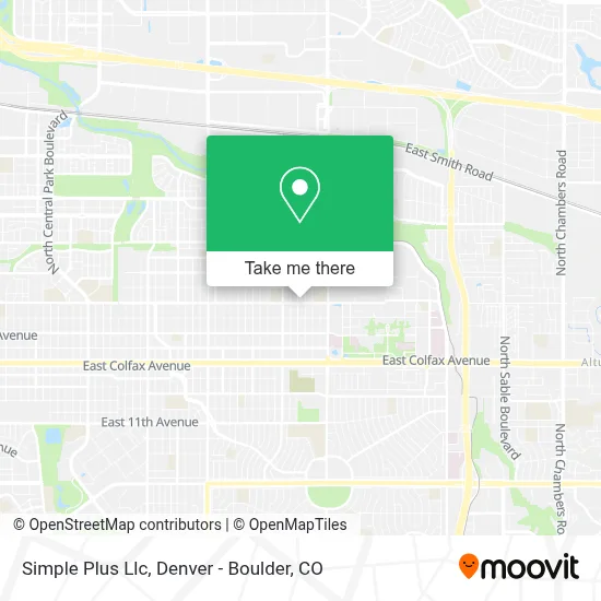 Simple Plus Llc map
