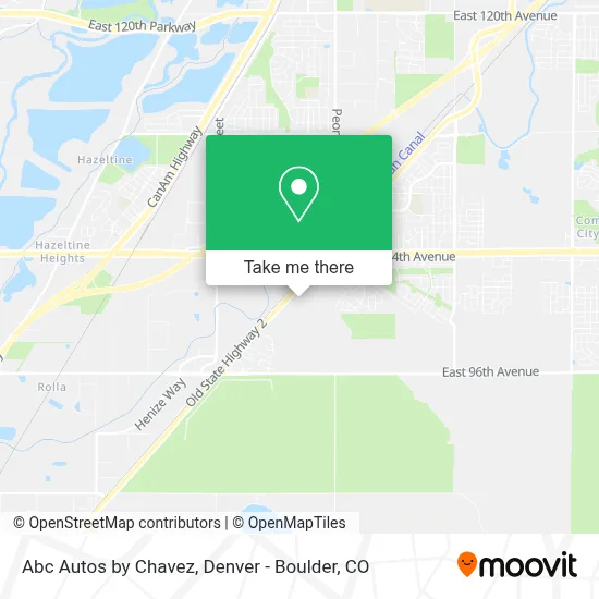 Abc Autos by Chavez map